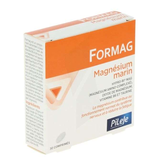 PILEJE FORMAG MAGNESIUM MARIN 30 COMPRIMES PILEJE FORMAG MAGNESIUM MARIN 30 COMPRIMES
