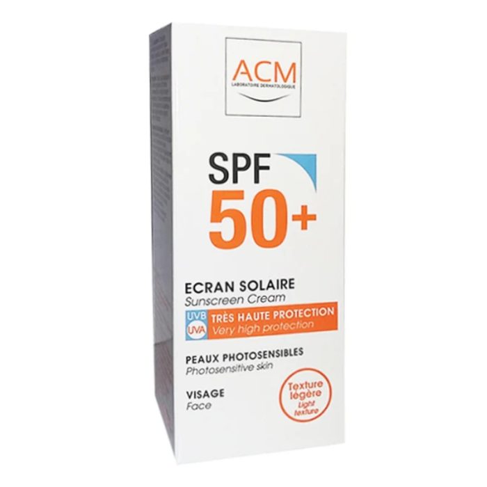 ACM CREME SOLAIRE SPF 50+ TOUS TYPES DE PEAUX 40 ML ACM CREME SOLAIRE SPF 50+ TOUS TYPES DE PEAUX 40 ML