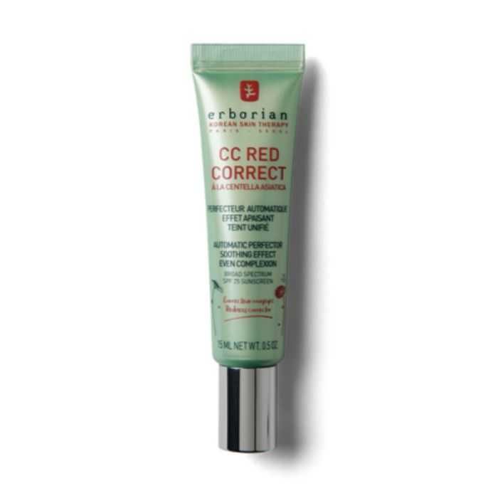 ERBORIAN CC RED CORRECT CENTELLA ASIATICA EFFET APAISANT SPF25 15 ML ERBORIAN CC RED CORRECT CENTELLA ASIATICA EFFET APAISANT SPF25 15 ML