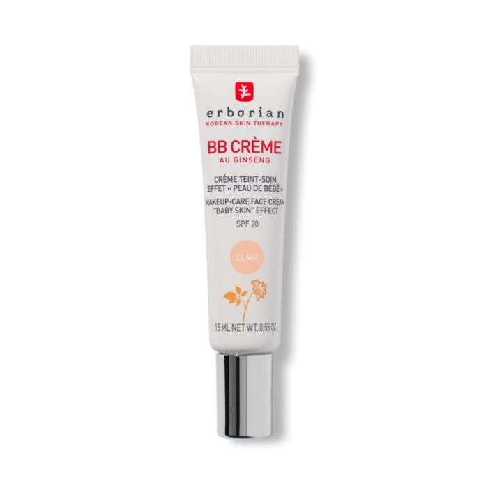 ERBORIAN BB CREME AU GINSENG CREME TEINT CLAIR SPF20 15 ML ERBORIAN BB CREME AU GINSENG CREME TEINT CLAIR SPF20 15 ML