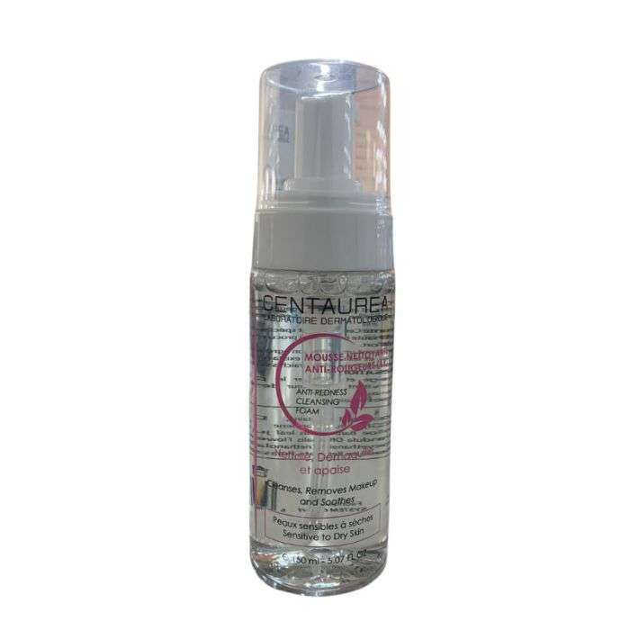 CENTAUREA MOUSSE NETTOYANTE ANTI ROUGEUR 150 ML CENTAUREA MOUSSE NETTOYANTE ANTI ROUGEUR 150 ML