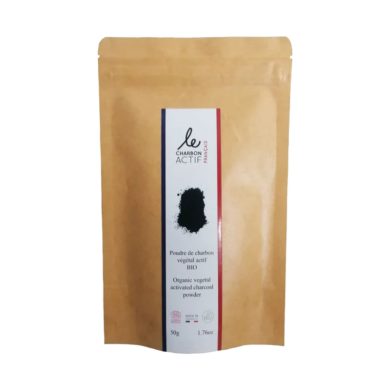 LE CHARBON ACTIF FRANÇAIS CHARBON VEGETAL SUPER ACTIVE EN POUDRE 50 G LE CHARBON ACTIF FRANÇAIS CHARBON VEGETAL SUPER ACTIVE EN POUDRE 50 G