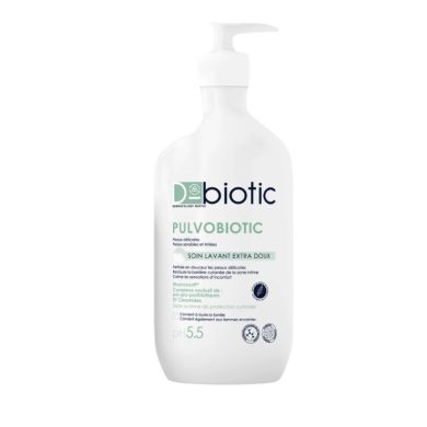 D BIOTIC PULVOBIOTIC SOIN LAVANT EXTRA DOUX PH 5.5 PEAU SENSIBLE IRRITE 500ML D BIOTIC PULVOBIOTIC SOIN LAVANT EXTRA DOUX PH 5.5 PEAU SENSIBLE IRRITE 500ML