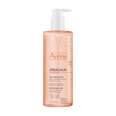 AVENE XERACALM NUTRITION GEL NETTOYANT PEAU SENSIBLE SECHES 500 ML AVENE XERACALM NUTRITION GEL NETTOYANT PEAU SENSIBLE SECHES 500 ML