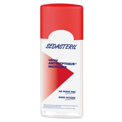 SEDASTERIL SPRAY ANTISEPTIQUE INCOLOR 100 ML SEDASTERIL SPRAY ANTISEPTIQUE INCOLOR 100 ML