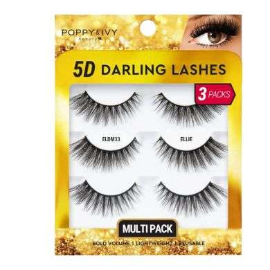 POPPY ET IVY 5D DARLING CILS 3 PACKS ELLIE POPPY ET IVY 5D DARLING CILS 3 PACKS ELLIE