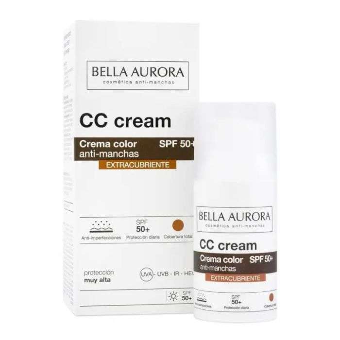 BELLA AURORA CC CREAM ANTI TACHES EXTRACOUVRANTES SPF50+ 30 ML BELLA AURORA CC CREAM ANTI TACHES EXTRACOUVRANTES SPF50+ 30 ML