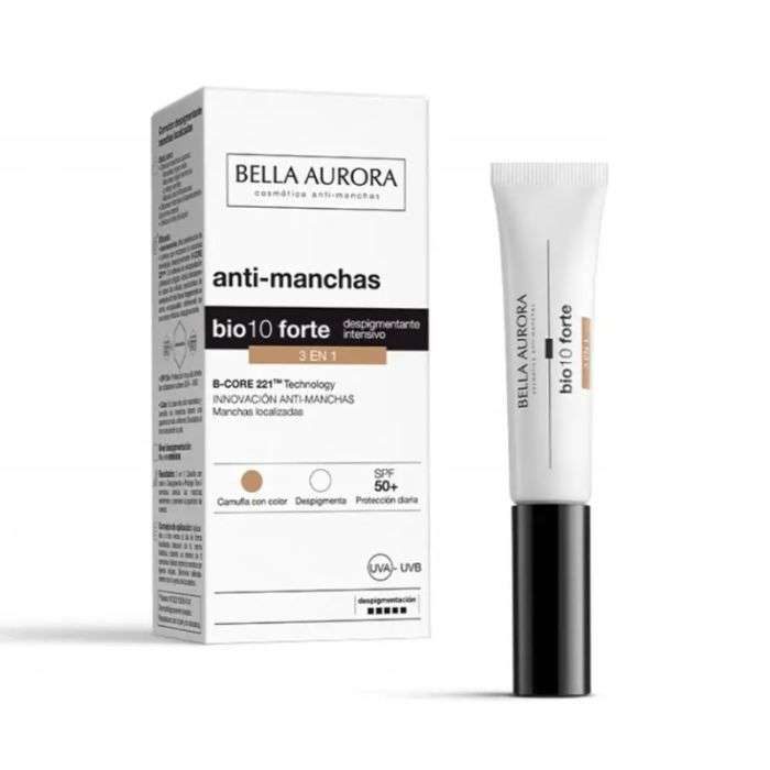 BELLA AURORA BIO 10 FORTE ANTI TACHES 3 EN 1 SPF 50+ TEINTE 10 ML BELLA AURORA BIO 10 FORTE ANTI TACHES 3 EN 1 SPF 50+ TEINTE 10 ML