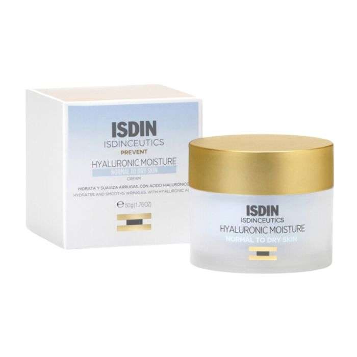 ISDIN ISDINCEUTICS PREVENT HYALURONIC MOISTURE CREME PEAU NORMALE A SECHE 50 G ISDIN ISDINCEUTICS PREVENT HYALURONIC MOISTURE CREME PEAU NORMALE A SECHE 50 G
