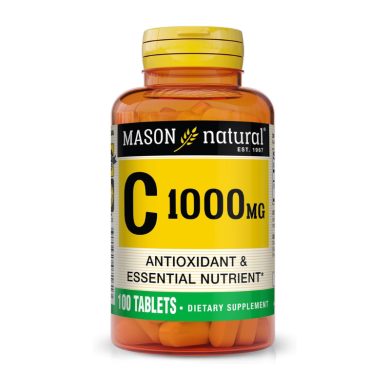 MASON NATURAL VITAMINE C 1000 MG ANTIOXIDANT ET NUTRIMENTS ESSENTIELS 100 COMPRIMES MASON NATURAL VITAMINE C 1000 MG ANTIOXIDANT ET NUTRIMENTS ESSENTIELS 100 COMPRIMES