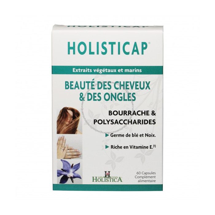 HOLISTICAP CHEVEUX ET ONGLES 60 CAPSULES HOLISTICAP CHEVEUX ET ONGLES 60 CAPSULES
