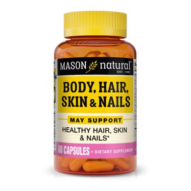 MASON NATURAL BODY HAIR SKIN AND NAILS 60 CAPSULES MASON NATURAL BODY HAIR SKIN AND NAILS 60 CAPSULES