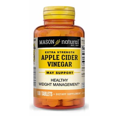 MASON NATURAL EXTRA STRENGTH APPLE CIDER VINEEGAR 100 COMPRIMES MASON NATURAL EXTRA STRENGTH APPLE CIDER VINEEGAR 100 COMPRIMES