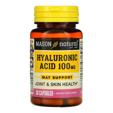MASON NATURAL HYALURONIC ACID 100 MG MASON NATURAL HYALURONIC ACID 100 MG