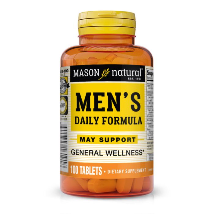 MASON NATURAL MENS DAILY FORMULA 100 COMPRIMES MASON NATURAL MENS DAILY FORMULA 100 COMPRIMES
