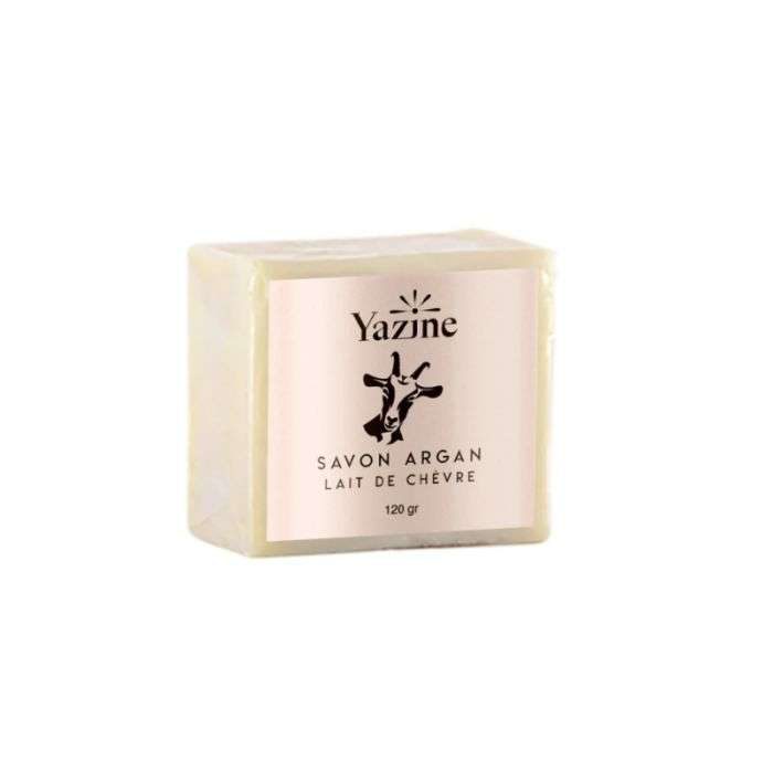 YAZINE SAVON ARGAN LAIT DE CHEVRE 120 GR YAZINE SAVON ARGAN LAIT DE CHEVRE 120 GR