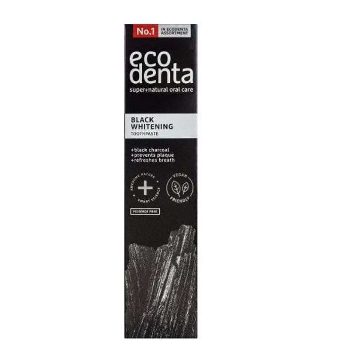 ECODENTA DENTIFRICE BLANCHISSANT AU CHARBON ACTIF 100 ML ECODENTA DENTIFRICE BLANCHISSANT AU CHARBON ACTIF 100 ML
