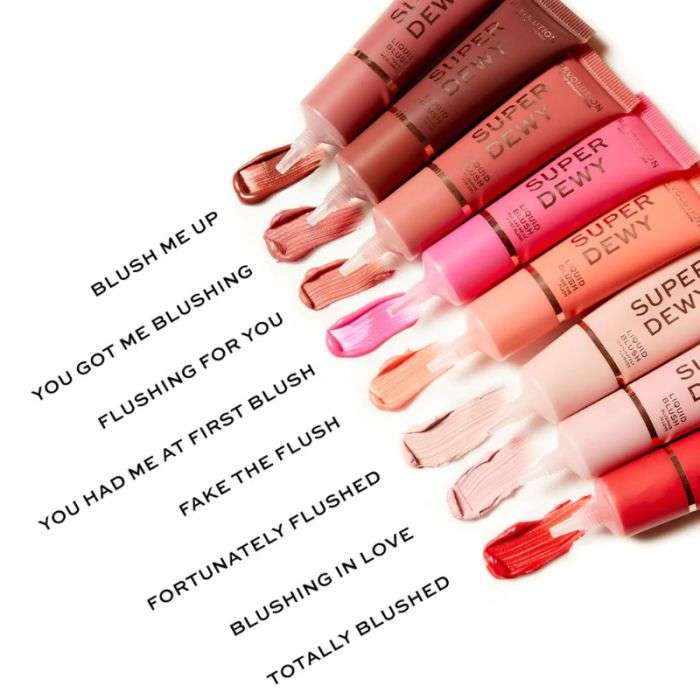 MAKEUP REVOLUTION SUPER DEWY LIQUID BLUSH MAKEUP REVOLUTION SUPER DEWY LIQUID BLUSH