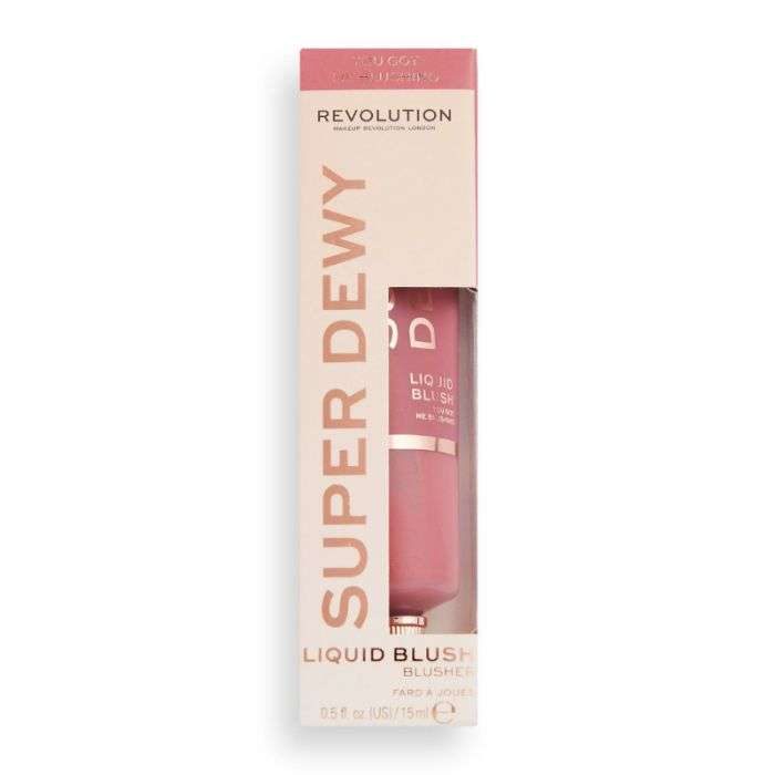 MAKEUP REVOLUTION SUPER DEWY LIQUID BLUSH MAKEUP REVOLUTION SUPER DEWY LIQUID BLUSH