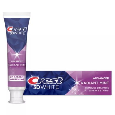 CREST 3D WHITE ADVANCED DENTIFRICE MINT 93 G CREST 3D WHITE ADVANCED DENTIFRICE MINT 93 G