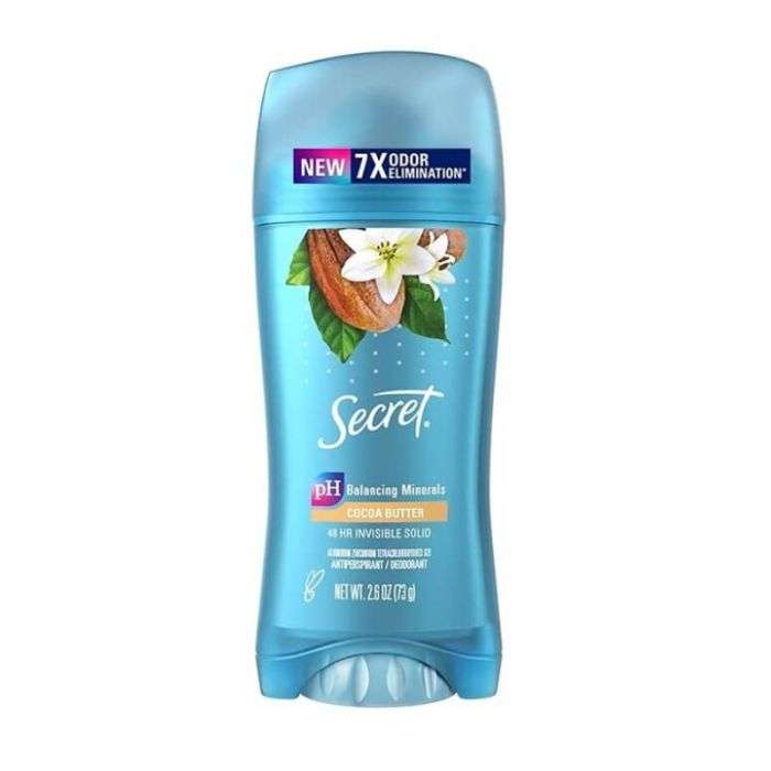 SECRET DEODORANT COCOA BUTTER 73 G SECRET DEODORANT COCOA BUTTER 73 G