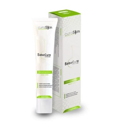 CURASKIN SEBOCURE CREME ANTI IMPERFECTION VISAGE CORPS PEAU GRASSE 40 ML CURASKIN SEBOCURE CREME ANTI IMPERFECTION VISAGE CORPS PEAU GRASSE 40 ML