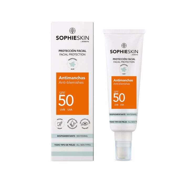 SOPHIESKIN ECRAN SOLAIRE ECLAIRCISSANT ANTI IMPERFECTION SPF 50 50 ML SOPHIESKIN ECRAN SOLAIRE ECLAIRCISSANT ANTI IMPERFECTION SPF 50 50 ML