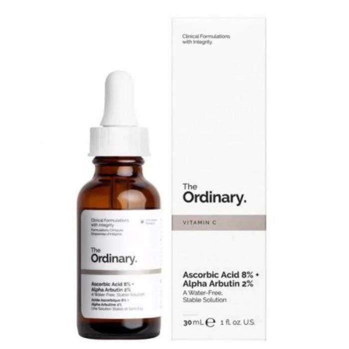 THE ORDINARY ASCORBIC ACID 8+ ALPHA ARBUTIN 2 30ML THE ORDINARY ASCORBIC ACID 8+ ALPHA ARBUTIN 2 30ML