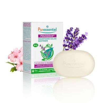 PURESSENTIEL POUXDOUX SHAMPOOIND SOLIDE 60 G PURESSENTIEL POUXDOUX SHAMPOOIND SOLIDE 60 G