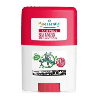 PURESSENTIEL ANTI PIQUE STICK REPULSIF 8H 6MOIS 20 ML PURESSENTIEL ANTI PIQUE STICK REPULSIF 8H 6MOIS 20 ML