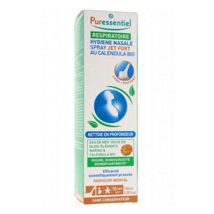 PURESSENTIEL RESPIRATOIRE HYGIENE NASAL SPRAY JET FORT100ML PURESSENTIEL RESPIRATOIRE HYGIENE NASAL SPRAY JET FORT100ML