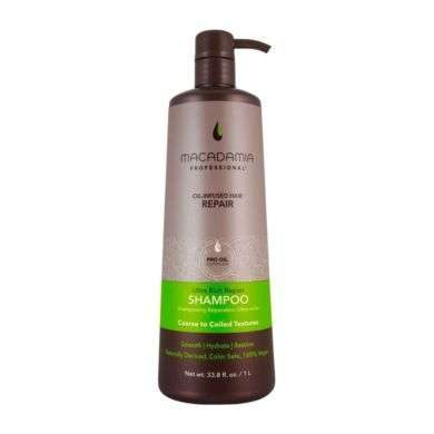 MACADAMIA OIL INFUSED HAIR REPAIR ULTRA RICH REPAIR SHAMPOOING 1L MACADAMIA OIL INFUSED HAIR REPAIR ULTRA RICH REPAIR SHAMPOOING 1L