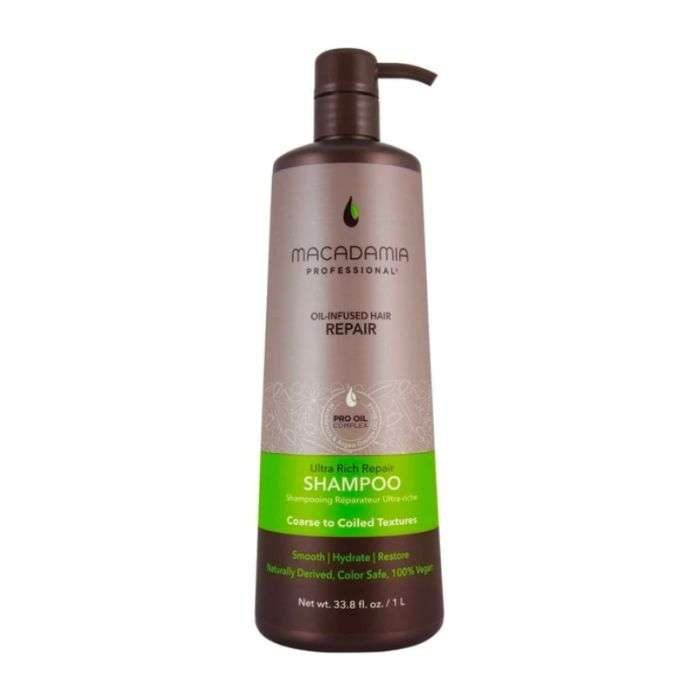 MACADAMIA OIL INFUSED HAIR REPAIR ULTRA RICH REPAIR SHAMPOOING 1L MACADAMIA OIL INFUSED HAIR REPAIR ULTRA RICH REPAIR SHAMPOOING 1L