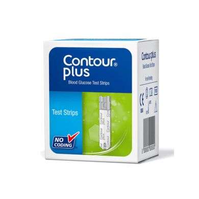 CONTOUR PLUS 50 TEST STRIPS BANDELETTE REACTIVE