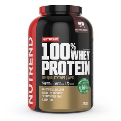 NUTREND 100% WHEY PROTEIN CHOCOLATE BROWNIES 2250 G NUTREND 100% WHEY PROTEIN CHOCOLATE BROWNIES 2250 G