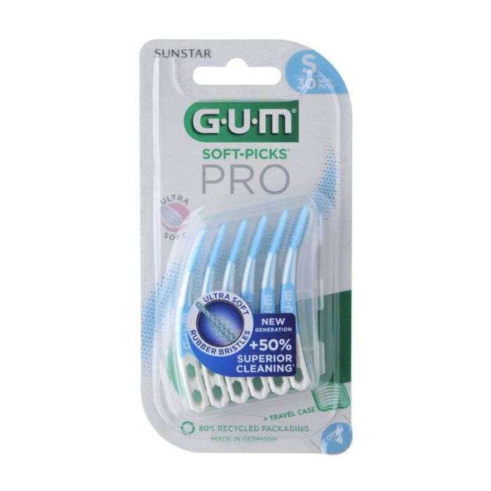 GUM SOFT PICKS PRO S ULTRA SOFT PACK DE 30 GUM SOFT PICKS PRO S ULTRA SOFT PACK DE 30