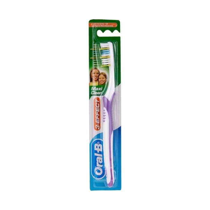 ORAL B 3 EFFECT MAXI CLEAN MEDIUM ORAL B 3 EFFECT MAXI CLEAN MEDIUM
