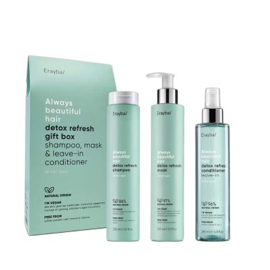 ERAYBA ALWAYS BEAUTIFUL HAIR DETOX REFRESH GIFT BOX ERAYBA ALWAYS BEAUTIFUL HAIR DETOX REFRESH GIFT BOX