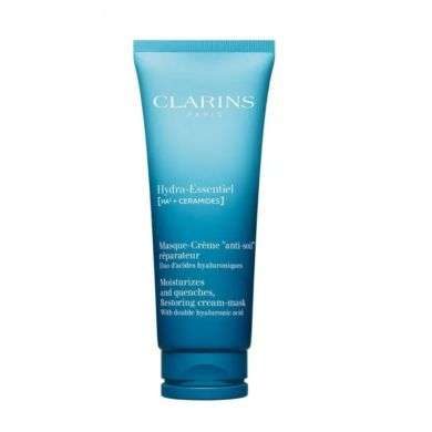CLARINS HYDRA ESSENTIEL MASQUE CREME ANTI SOIF REPARATEUR DUO D'ACIDES HYALURONIQUE 75 ML CLARINS HYDRA ESSENTIEL MASQUE CREME ANTI SOIF REPARATEUR DUO D'ACIDES HYALURONIQUE 75 ML