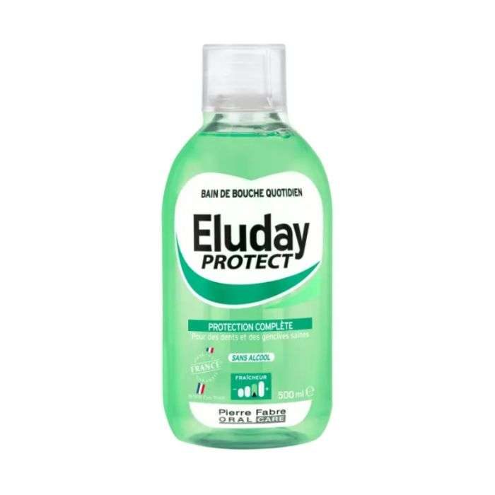 ELGYDIUM ELUDAY BAIN DE BOUCHE PROTECT 500 ML ELGYDIUM ELUDAY BAIN DE BOUCHE PROTECT 500 ML