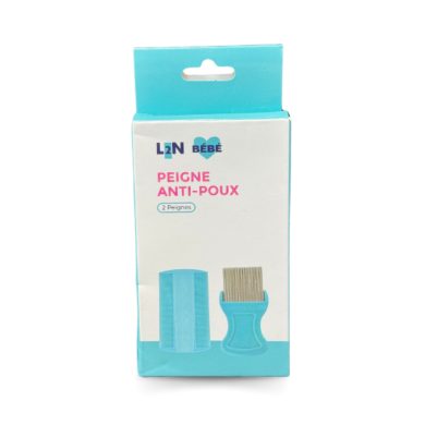 L2N BEBE PEIGNE ANTI POUX 2 PEIGNES L2N BEBE PEIGNE ANTI POUX 2 PEIGNES