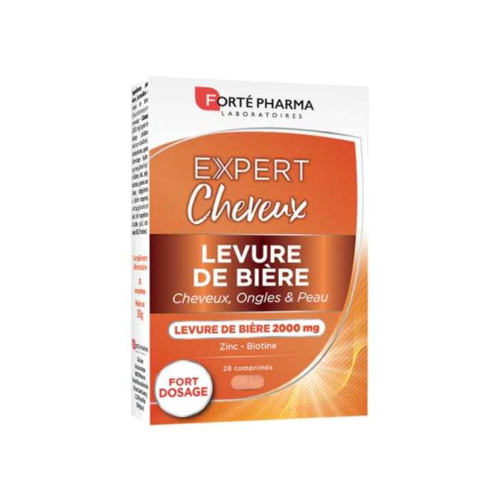 FORTE PHARMA EXPERT CHEVEUX LEVURE DE BIERE 28 COMPRIMES FORTE PHARMA EXPERT CHEVEUX LEVURE DE BIERE 28 COMPRIMES
