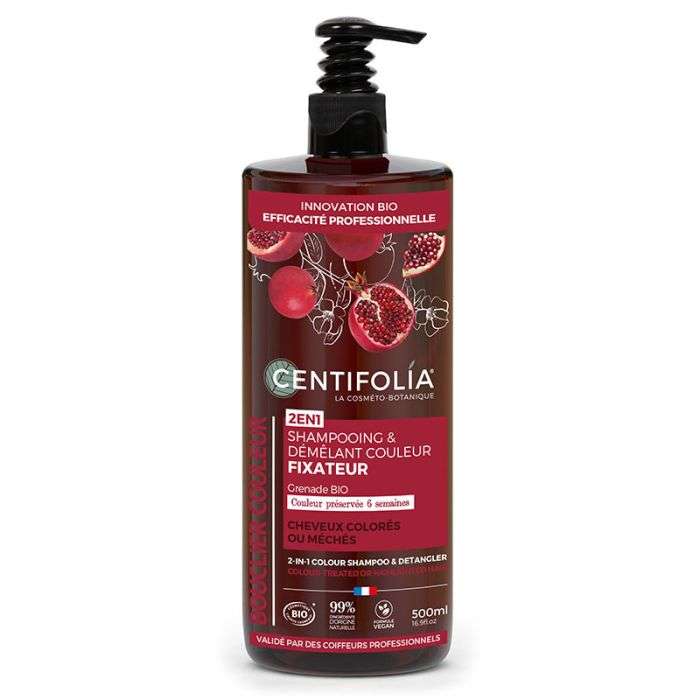 CENTIFOLIA BOUCLIER COULEUR 2EN1 SHAMPOOING ET DEMELANT COULEUR FIXATEUR 500 ML CENTIFOLIA BOUCLIER COULEUR 2EN1 SHAMPOOING ET DEMELANT COULEUR FIXATEUR 500 ML