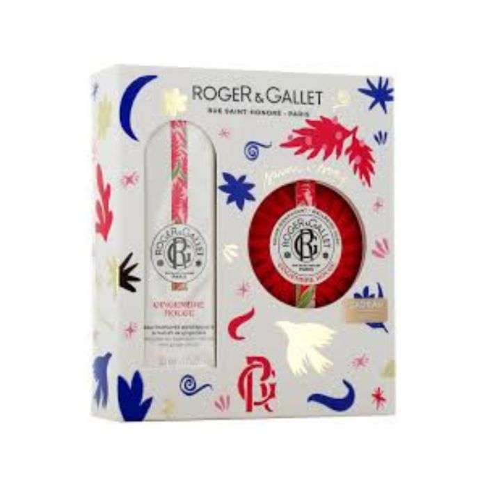 ROGER ET GALLET COFFRET GINGEMBRE ROUGE Eau Parfumée Bienfaisante 30ml ROGER ET GALLET COFFRET GINGEMBRE ROUGE Eau Parfumée Bienfaisante 30ml