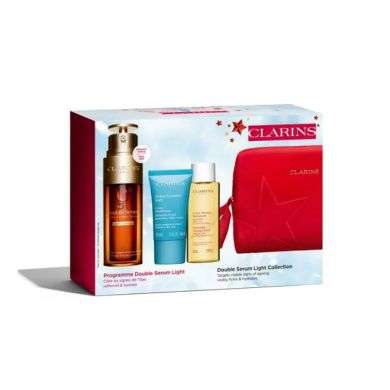CLARINS COFFRET PROGRAMME DOUBLE SERUM LIGHT CLARINS COFFRET PROGRAMME DOUBLE SERUM LIGHT