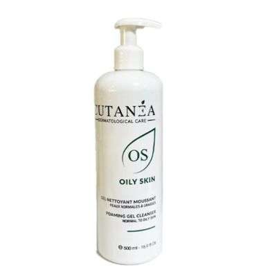 CUTANEA OILY SKIN GEL NETTOYANT MOUSSANT 500 ML CUTANEA OILY SKIN GEL NETTOYANT MOUSSANT 500 ML