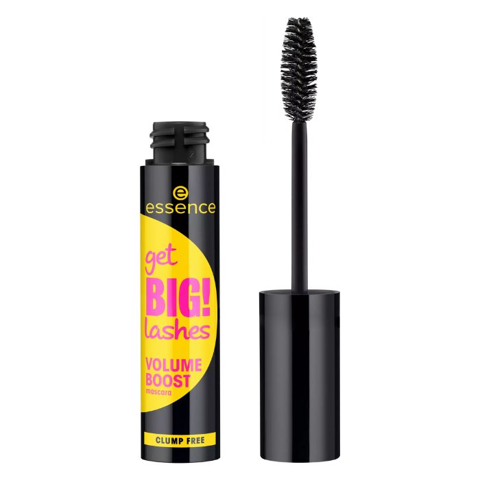 ESSENCE GET BIG LASHES VOLUME BOOST MASCARA CLUMP FREE 12 ML ESSENCE GET BIG LASHES VOLUME BOOST MASCARA CLUMP FREE 12 ML