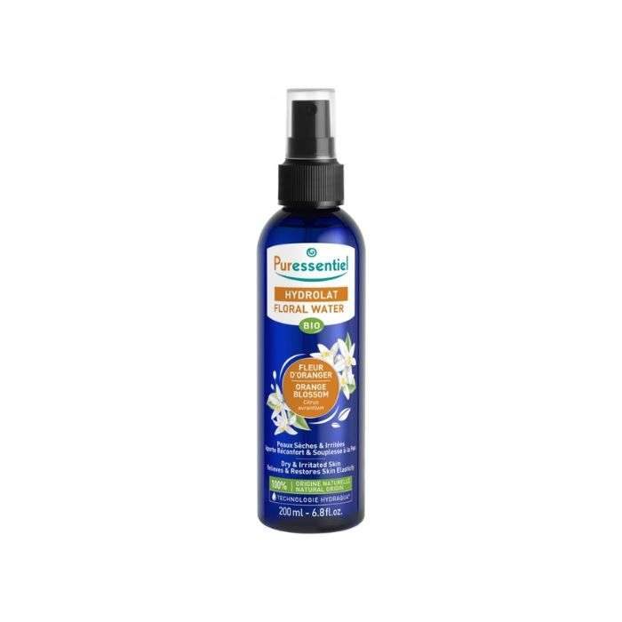 PURESSENTIEL HYDROLAT EAU FLORALE FLEUR D'ORANGER 200 ML PURESSENTIEL HYDROLAT EAU FLORALE FLEUR D'ORANGER 200 ML
