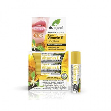 DR. ORGANIC BAUME LÈVRES VITAMINE E 5.7 ML DR. ORGANIC BAUME LÈVRES VITAMINE E 5.7 ML