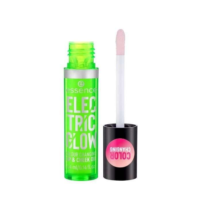 ESSENCE ELECTRIC GLOW HUILE LEVRES ET JOUE 4.4ML ESSENCE ELECTRIC GLOW HUILE LEVRES ET JOUE 4.4ML